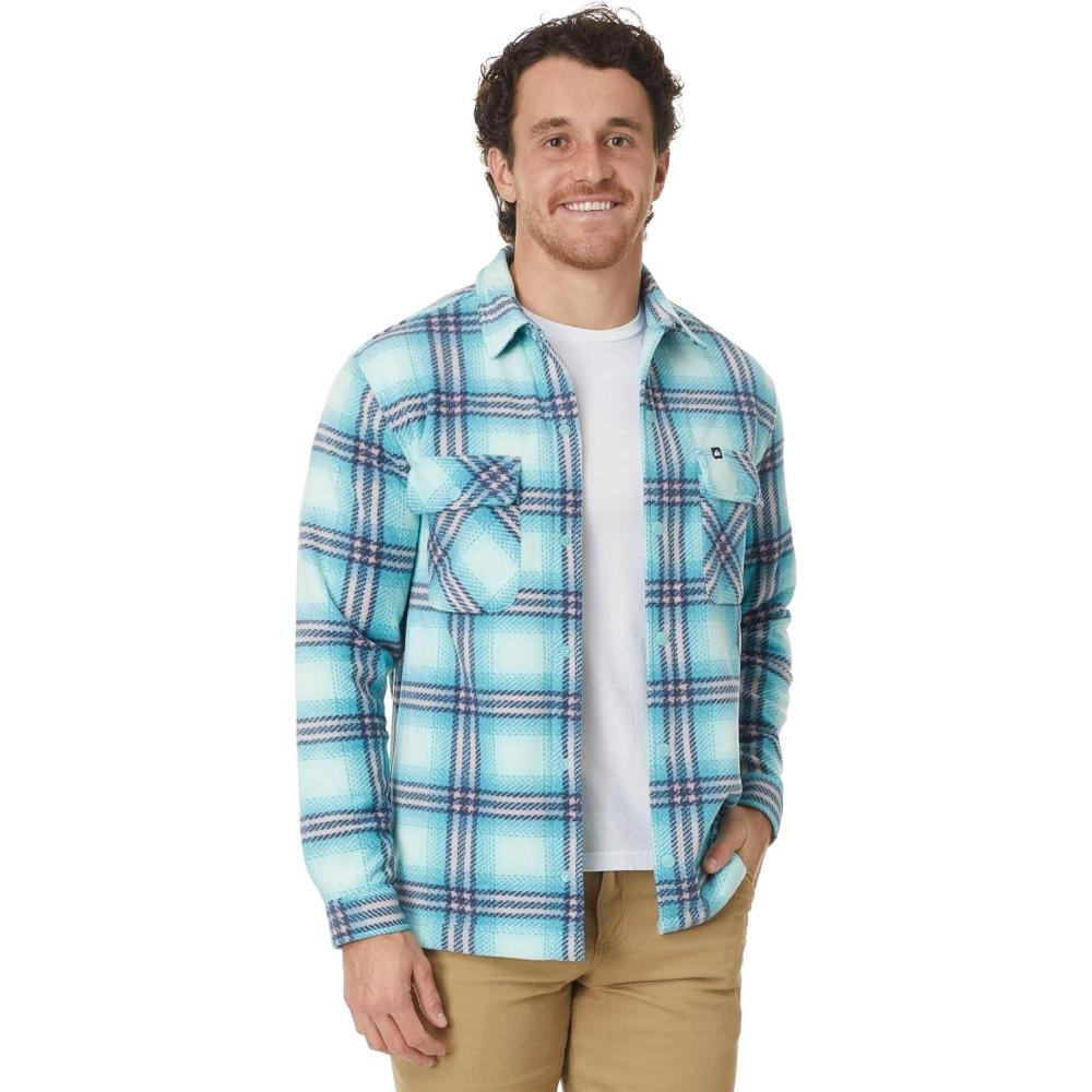 image:imageQuiksilver Mens Surf Days Long Sleeve Polar Fleece ShirtIsland Paradise Prnt