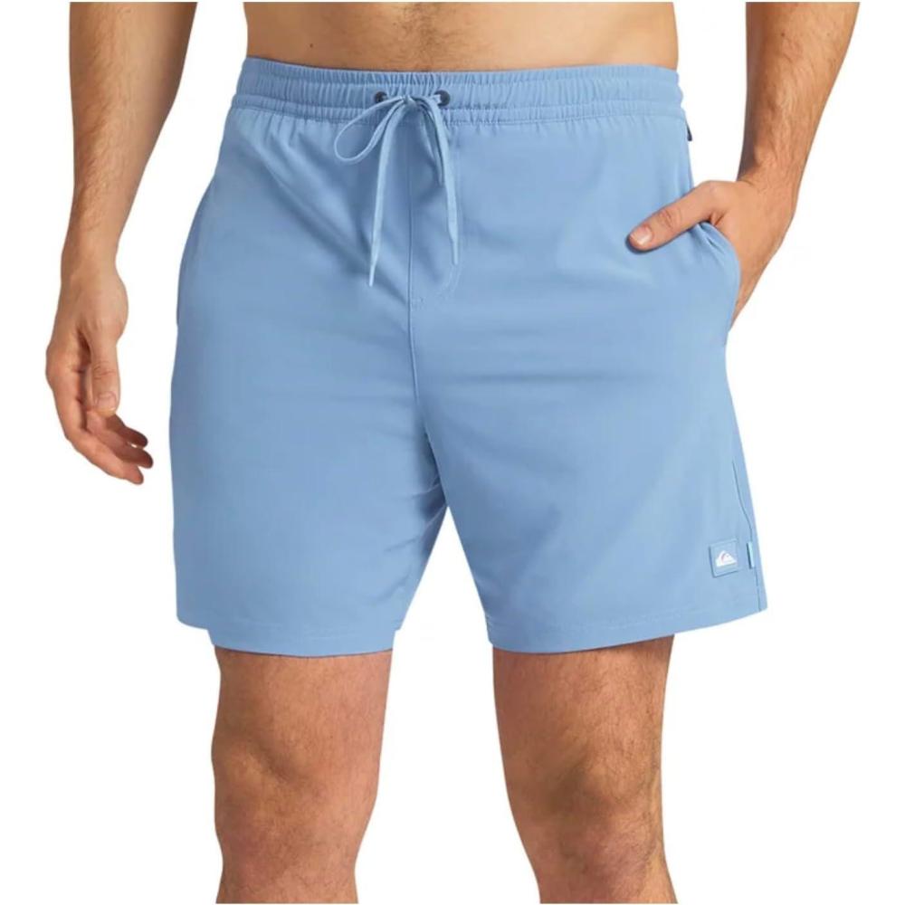 image:imageQuiksilver Waterman Collection Mens UPF 50 Stretch Swim Volley ShortBlue