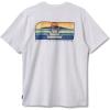Quiksilver – Mens A Frames Mt0 Short Sleeve Graphic T-Shirt(White)