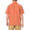 Quiksilver Men’s Centinela 4 Button Up Comfort Fit Pocket Shirt(Mango Centinela 241)