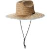 Quiksilver Men’s Quiksilver Men’s Outsider Waterman Sun Protection Lifeguard Straw Hat(Dusk Blue Outsider Waterman)