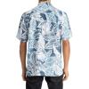 Quiksilver Waterman Men’s Siesta Button-Front Shirt(Major Blue)
