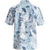 Quiksilver Waterman Men’s Siesta Button-Front Shirt(Major Blue)