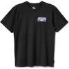 Quiksilver – Mens A Frames Mt0 Short Sleeve Graphic T-Shirt(Black)