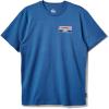 Quiksilver – Mens A Frames Mt0 Short Sleeve Graphic T-Shirt(Copen Blue)