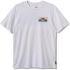 Quiksilver – Mens A Frames Mt0 Short Sleeve Graphic T-Shirt(White)