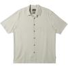 Quiksilver Men’s Men’s Tahiti Palms 4 Button Up Floral Collared Shirt(Silver Birch 241)
