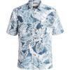Quiksilver Waterman Men’s Siesta Button-Front Shirt(Major Blue)