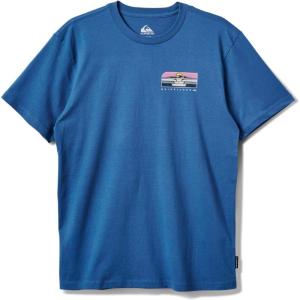 Quiksilver – Mens A Frames Mt0 Short Sleeve Graphic T-Shirt(Copen Blue)