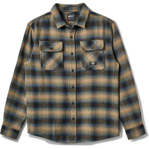 Quiksilver – Mens Desert Shadows Long Sleeve Woven Shirt(Dusty Olive)
