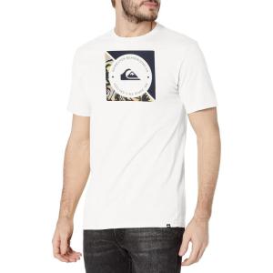 Quiksilver Men’s Men’s Boardshort Linked Tee Shirt(White 233)