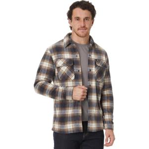 Quiksilver Men’s Surf Days Long Sleeve Polar Fleece Shirt(Portabella Prnt)