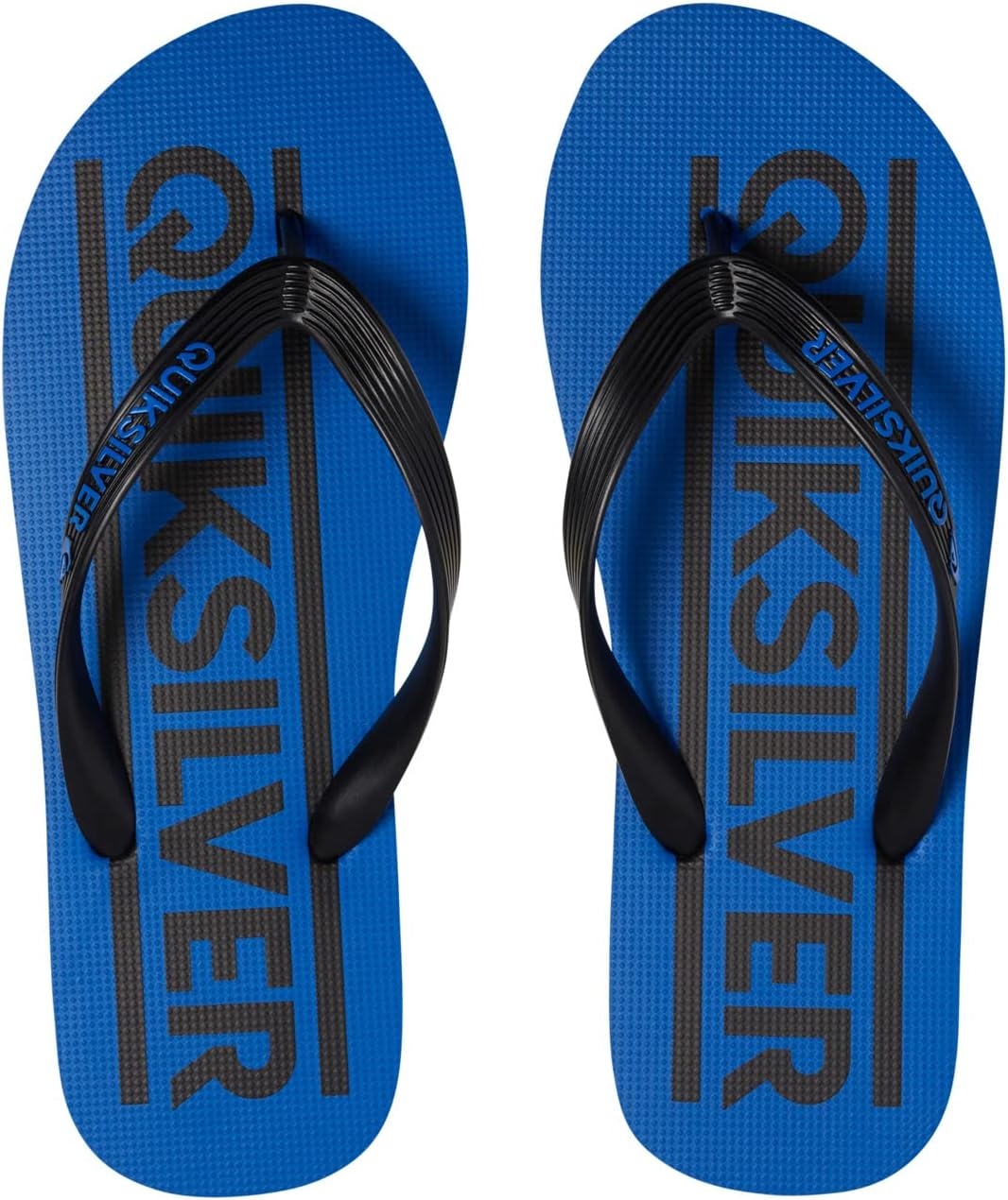 image:imageQuiksilver Mens FlipFlop Talla nicaBlack Black Xkbk Black Blue Black Xkbk
