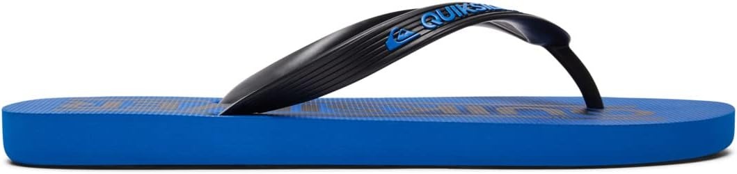 image:imageQuiksilver Mens FlipFlop Talla nicaBlack Black Xkbk Black Blue Black Xkbk