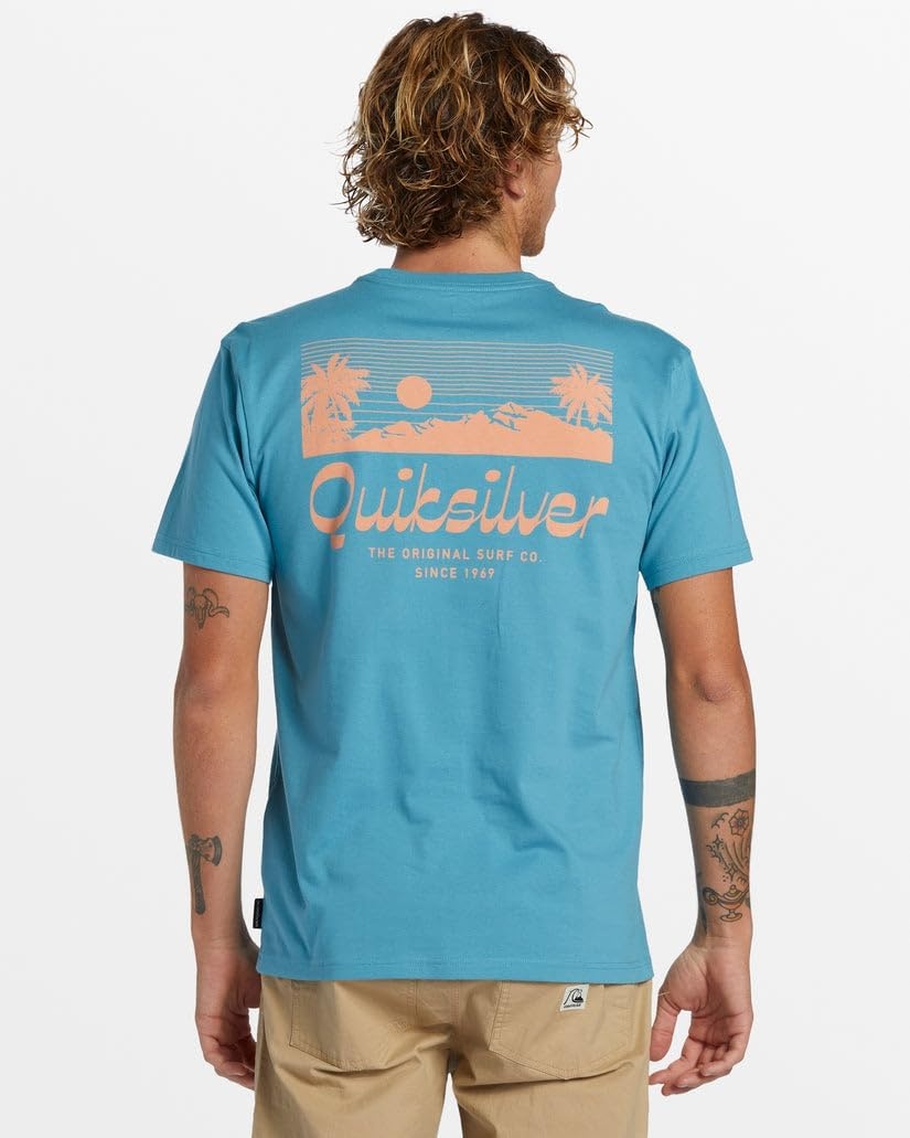 image:imageQuiksilver Mens Island Mode Mor Screen TeeLarkspur