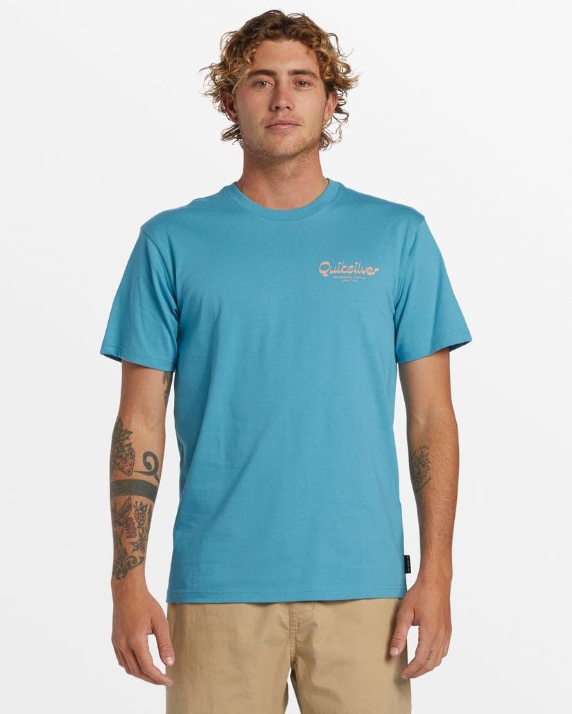 image:imageQuiksilver Mens Island Mode Mor Screen TeeLarkspur