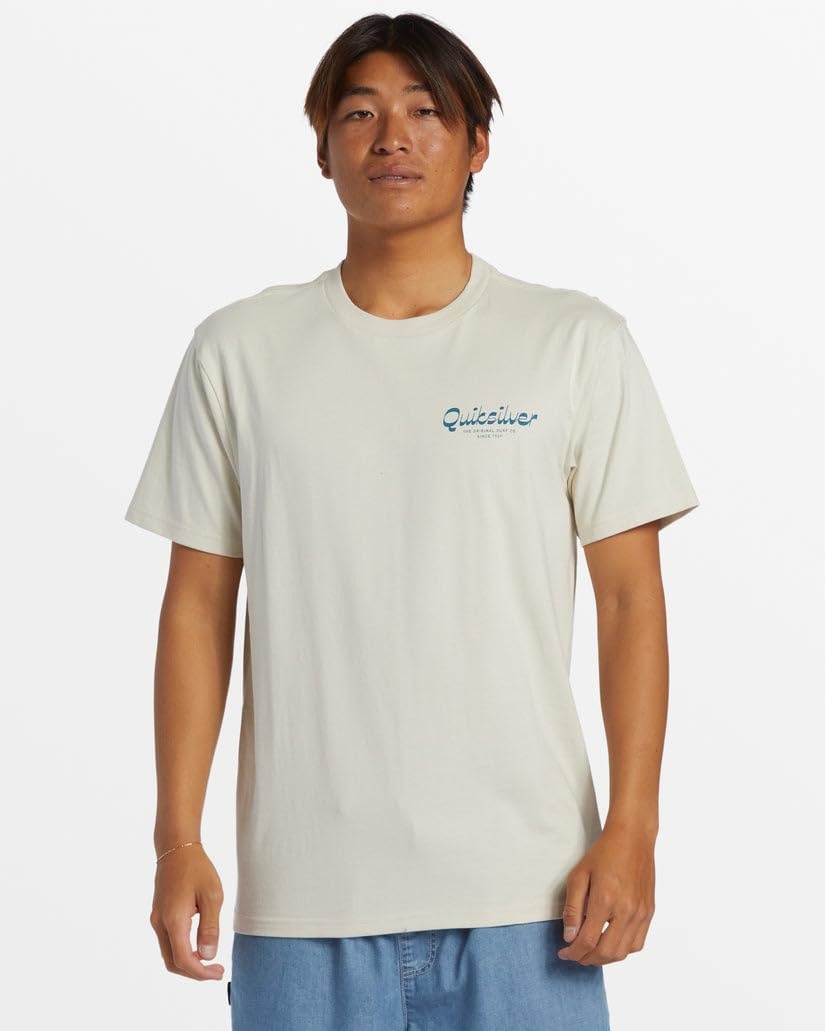image:imageQuiksilver Mens Island Mode Mor Screen TeeSilver Birch