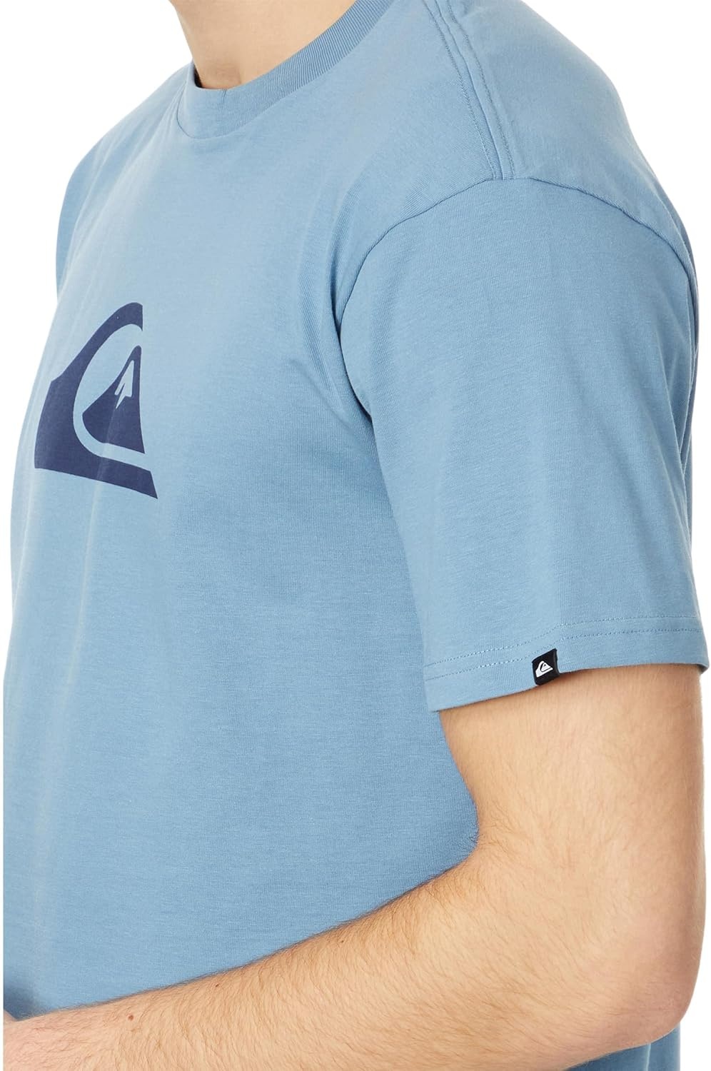 image:imageQuiksilver Mens Mens Comp Logo Tee ShirtBlue Shadow 241