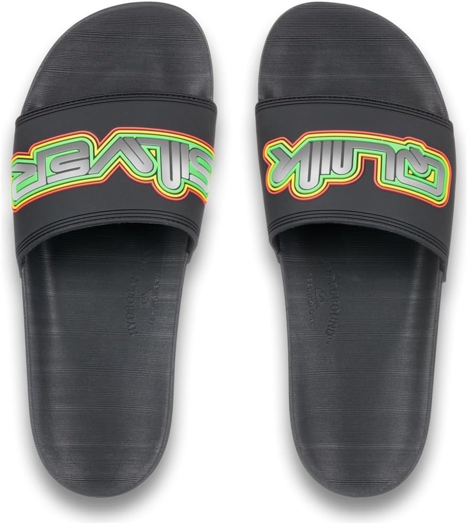 image:imageQuiksilver Mens Rivi Sandals Black Rasta 7 US