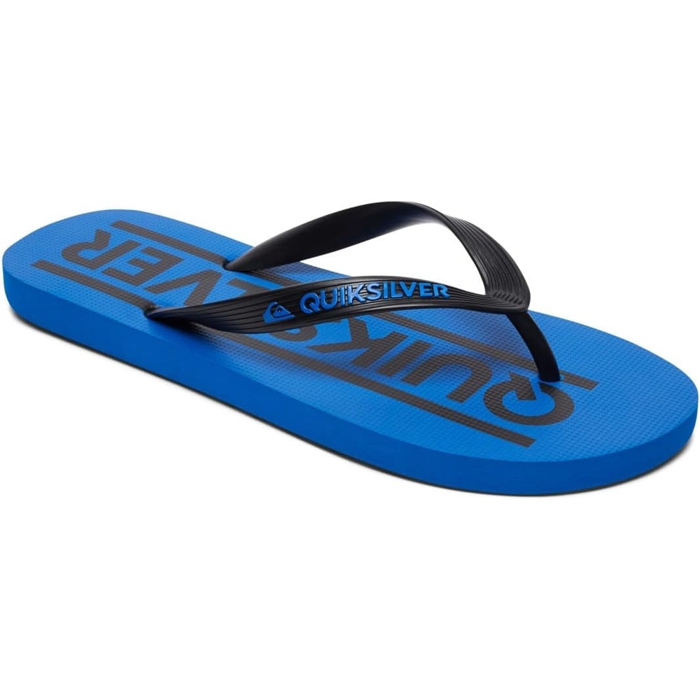 image:imageQuiksilver Mens FlipFlop Talla nicaBlack Black Xkbk Black Blue Black Xkbk