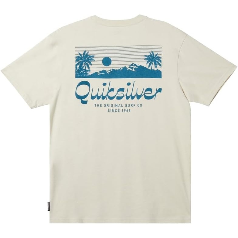 image:imageQuiksilver Mens Island Mode Mor Screen TeeSilver Birch