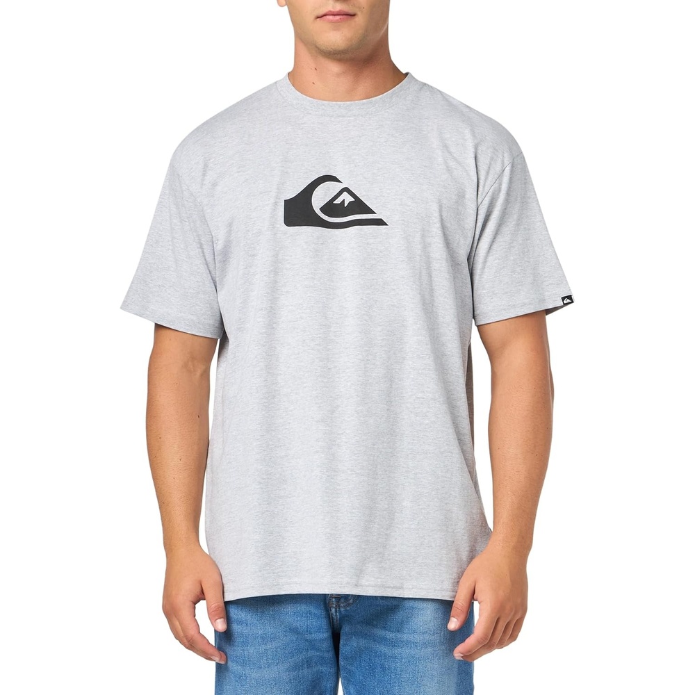 image:imageQuiksilver Mens Mens Comp Logo Tee ShirtAthletic Heather 241