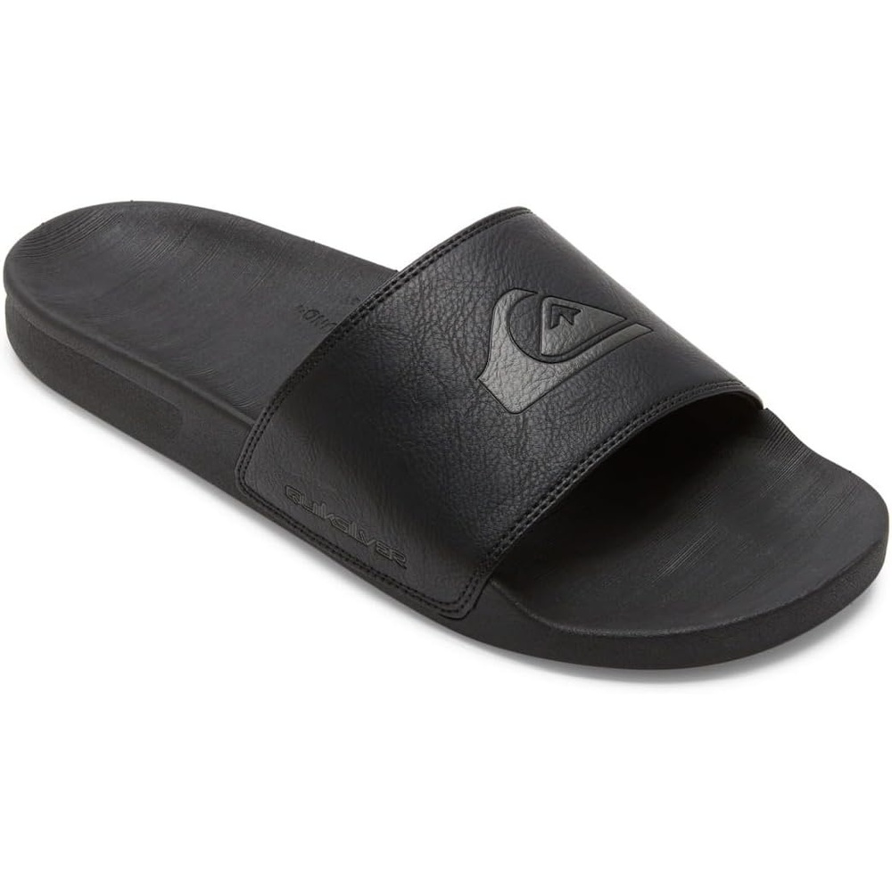 image:imageQuiksilver Mens Rivi Nubuck Slide Sandals charcoal 12 US