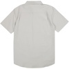 Quiksilver Shore Break Classic Men’s Short Sleeve Button Down Shirt – Micro Chip Grey
