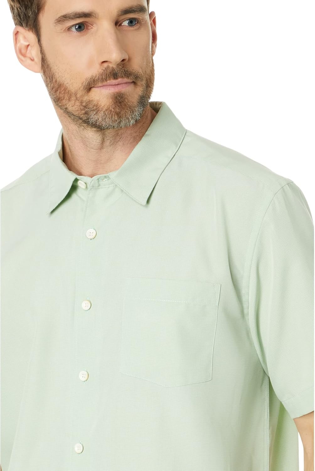 image:imageQuiksilver Mens Mens Kings Cliff Button Up Woven ShirtSubtle Green Kingscliff
