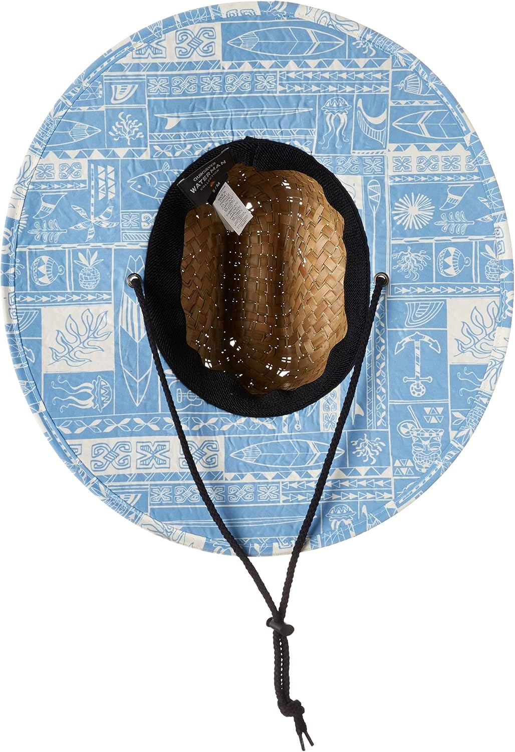 image:imageQuiksilver Mens Outsider Straw Lifegaurd HatDusk Blue Outsider Waterman