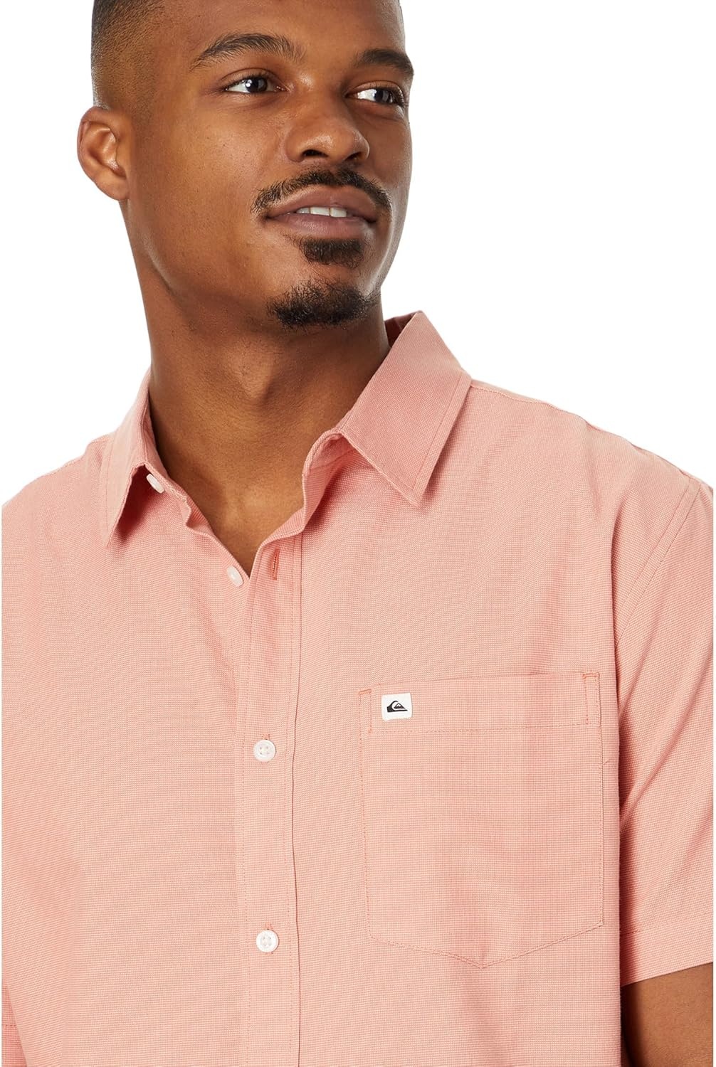 image:imageQuiksilver Mens Quiksilver Mens Shoreline Classic Button Up Woven TopCanyon Clay 241