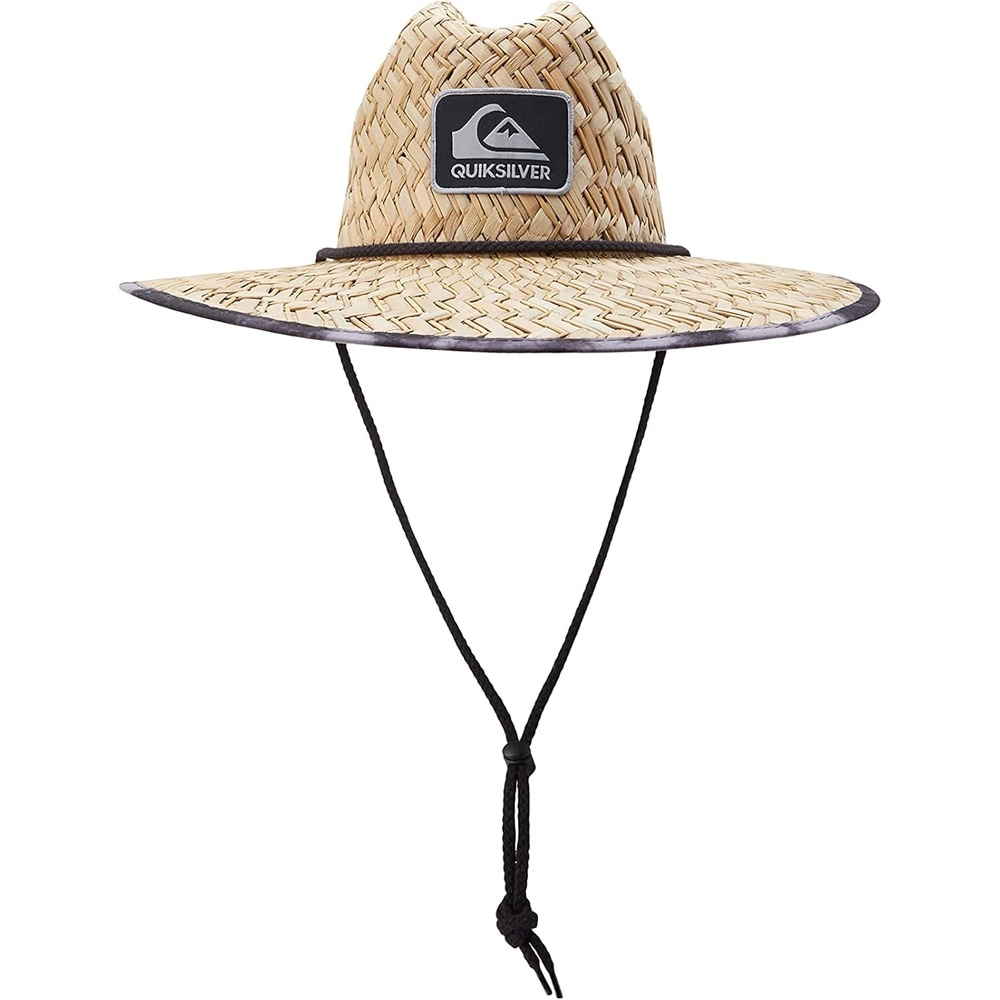 image:imageQuiksilver Mens Outsider Straw Lifegaurd HatBlack Marble
