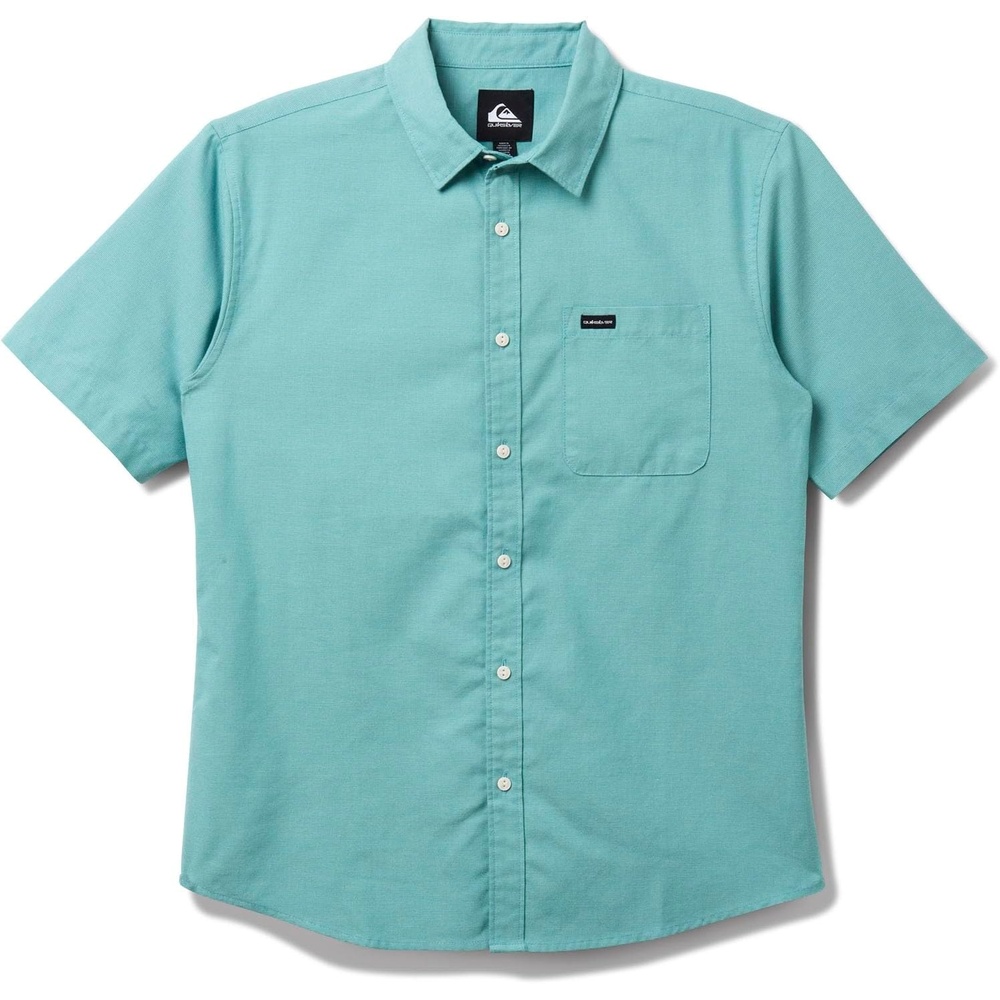 image:imageQuiksilver Mens Quiksilver Mens Shoreline Classic Button Up Woven TopDusty Turquoise
