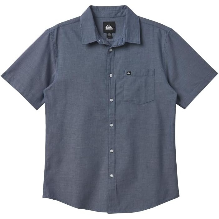 image:imageQuiksilver Mens Quiksilver Mens Shoreline Classic Button Up Woven TopNavy