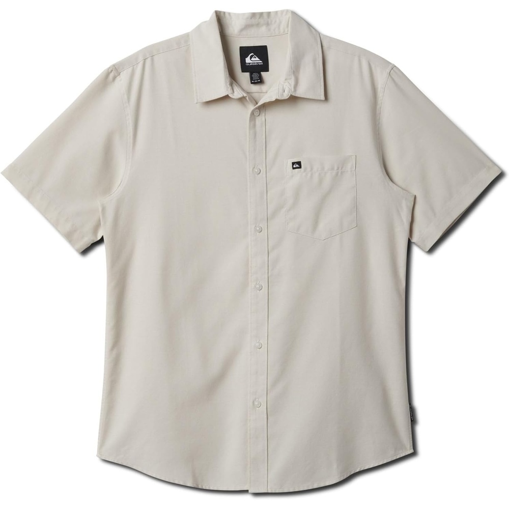 image:imageQuiksilver Mens Quiksilver Mens Shoreline Classic Button Up Woven TopSilver Birch
