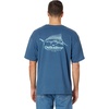 Quiksilver Trophy Catch Short Sleeve Tee Ensign Blue XL