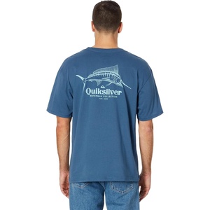 Quiksilver Trophy Catch Short Sleeve Tee Ensign Blue XL