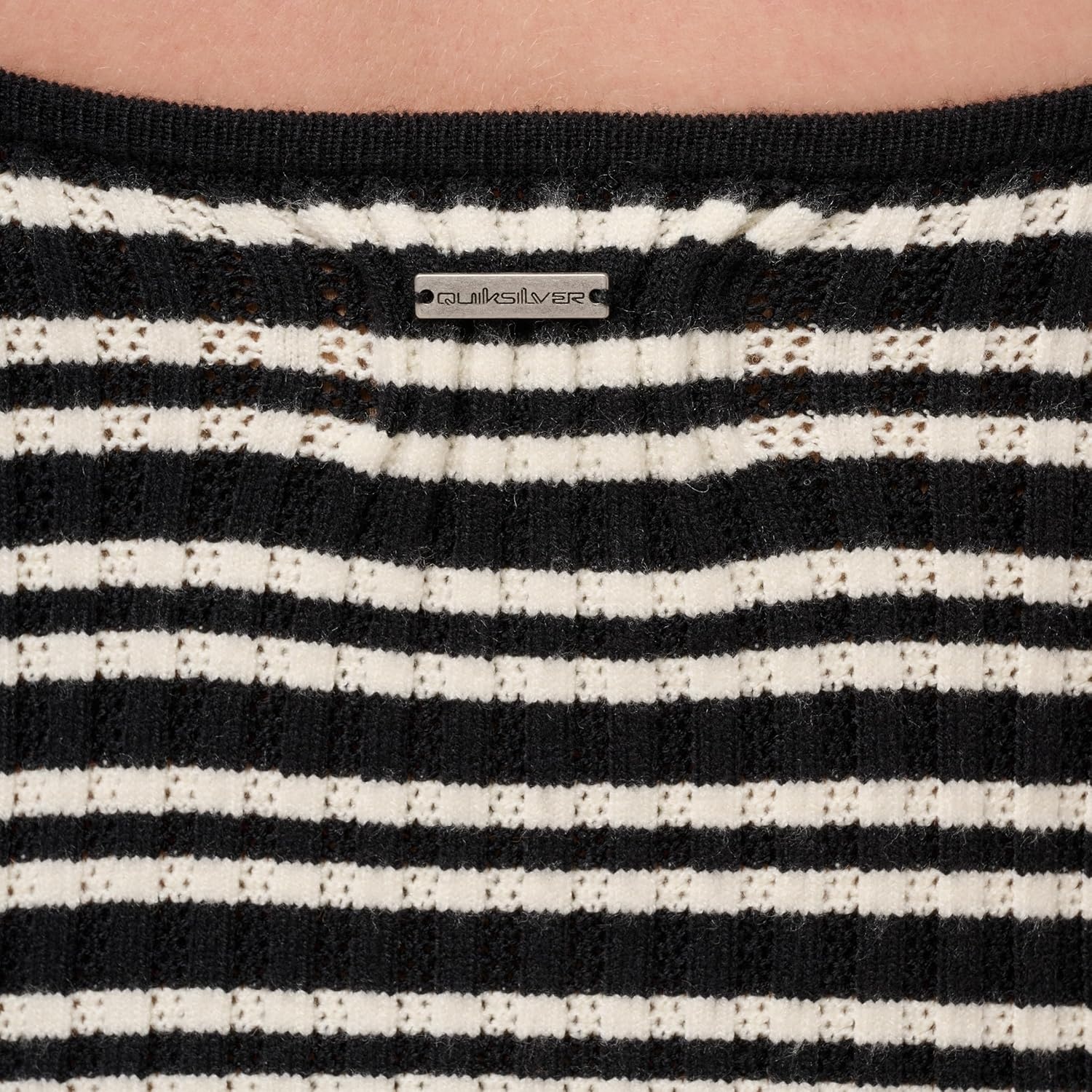 image:imageQuiksilver Womens Womens Cora Bay Stripe Sweater Tank TopBlack