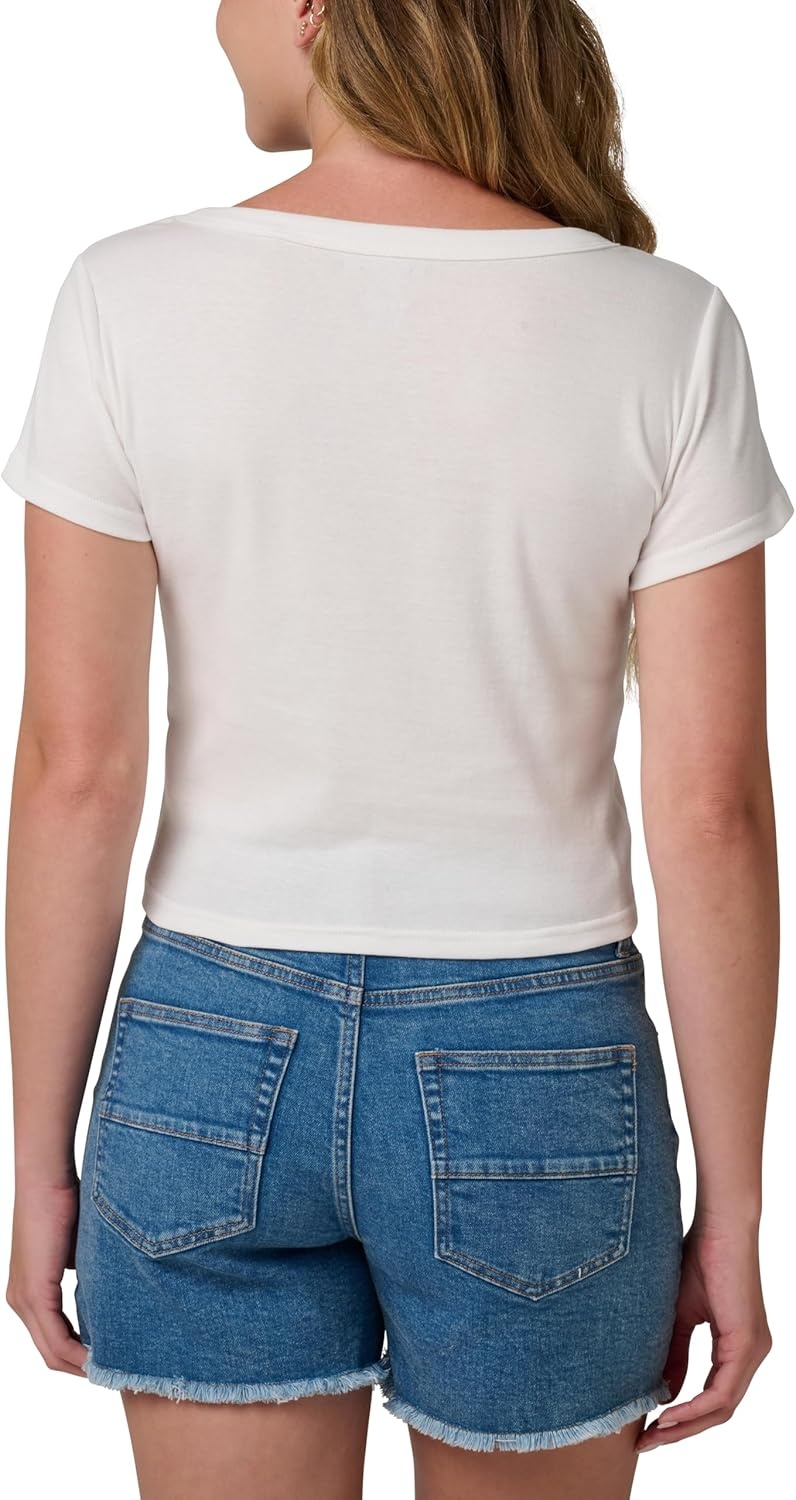 image:imageQuiksilver Womens Womens Hawaiian Sunset Baby TeeWhite