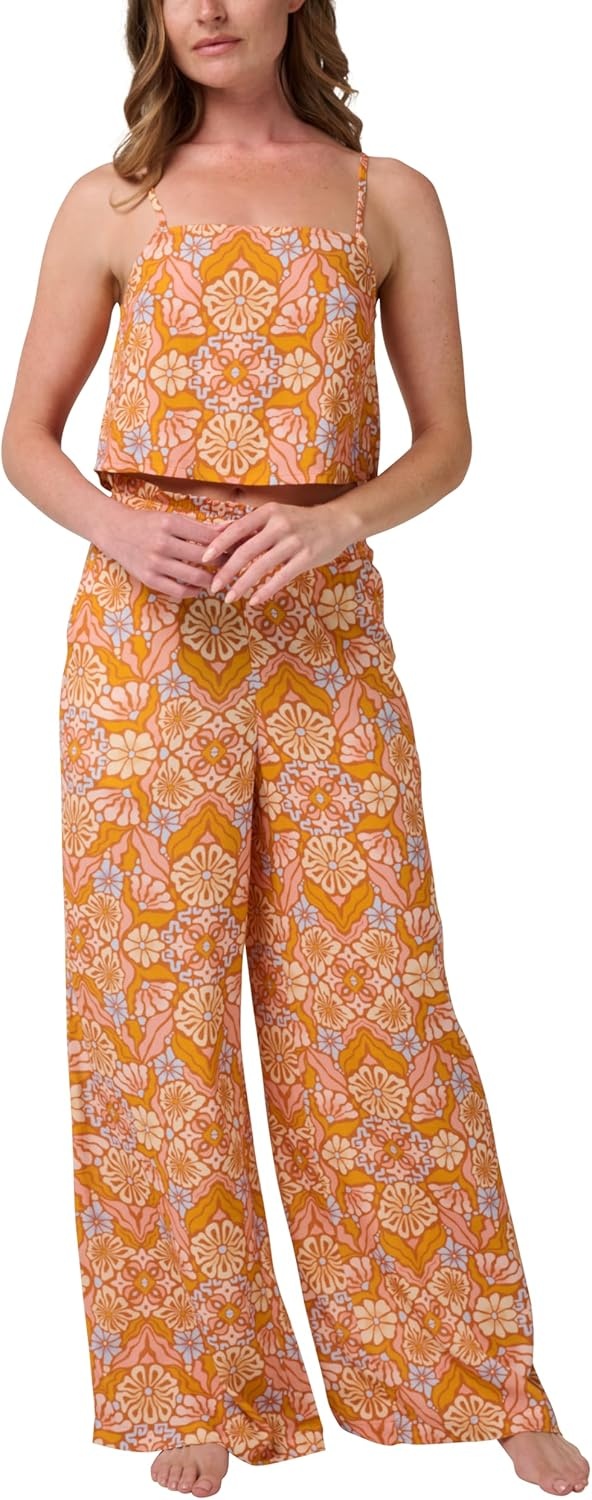 image:imageQuiksilver Womens Womens Jessa Sun Blooms Print Cami TopRust