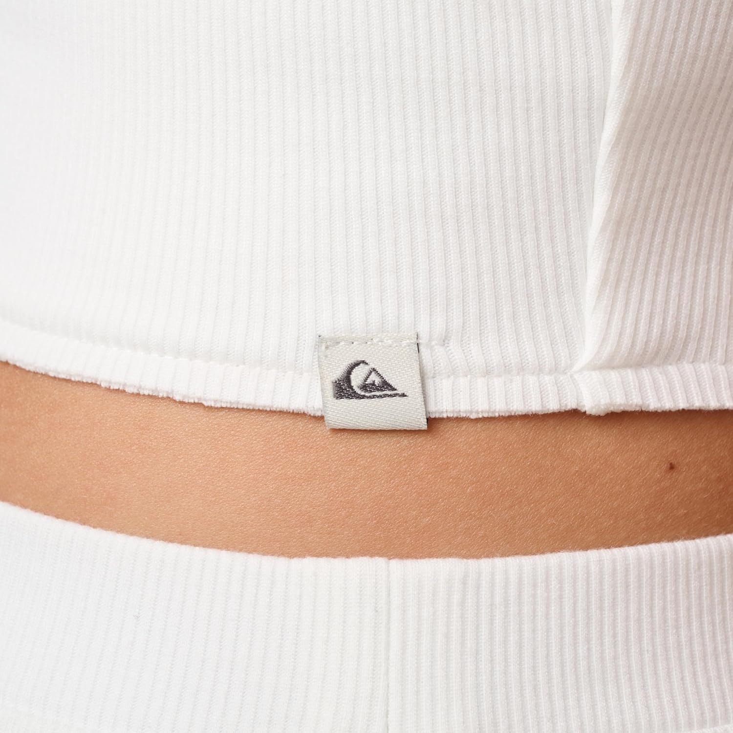 image:imageQuiksilver Womens Womens Rhea Solid Cropped Rib Tank TopWhite