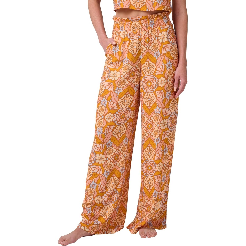 image:imageQuiksilver Womens Womens Sun Chaser Sun Blooms Print PantRust