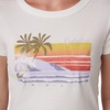 Quiksilver Women’s Women’s Hawaiian Sunset Baby Tee(White)