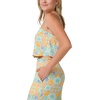Quiksilver Women’s Women’s Jessa Sun Blooms Print Cami Top(Surf Green)