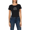 Quiksilver Women’s Women’s Lost in Paradise Baby Tee(Black)