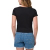 Quiksilver Women’s Women’s Lost in Paradise Baby Tee(Black)