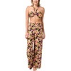 Quiksilver Women’s Women’s Sunkissed Maui Vacation Print Bandeau(Black)