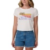 Quiksilver Women’s Women’s Hawaiian Sunset Baby Tee(White)