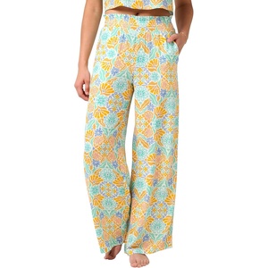 Quiksilver Women’s Women’s Sun Chaser Sun Blooms Print Pant(Surf Green)