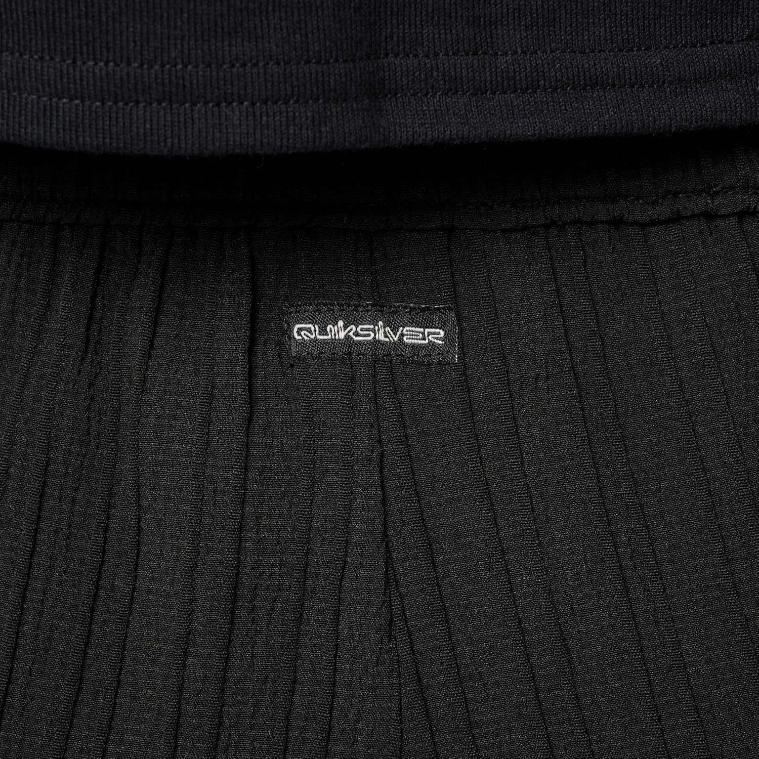 image:imageQuiksilver Womens Womens Barbados Solid Textured Elastic Waist ShortBlack